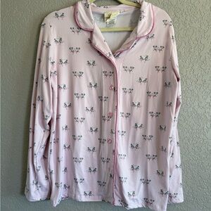 munki munki Pink Disney Pajama Top